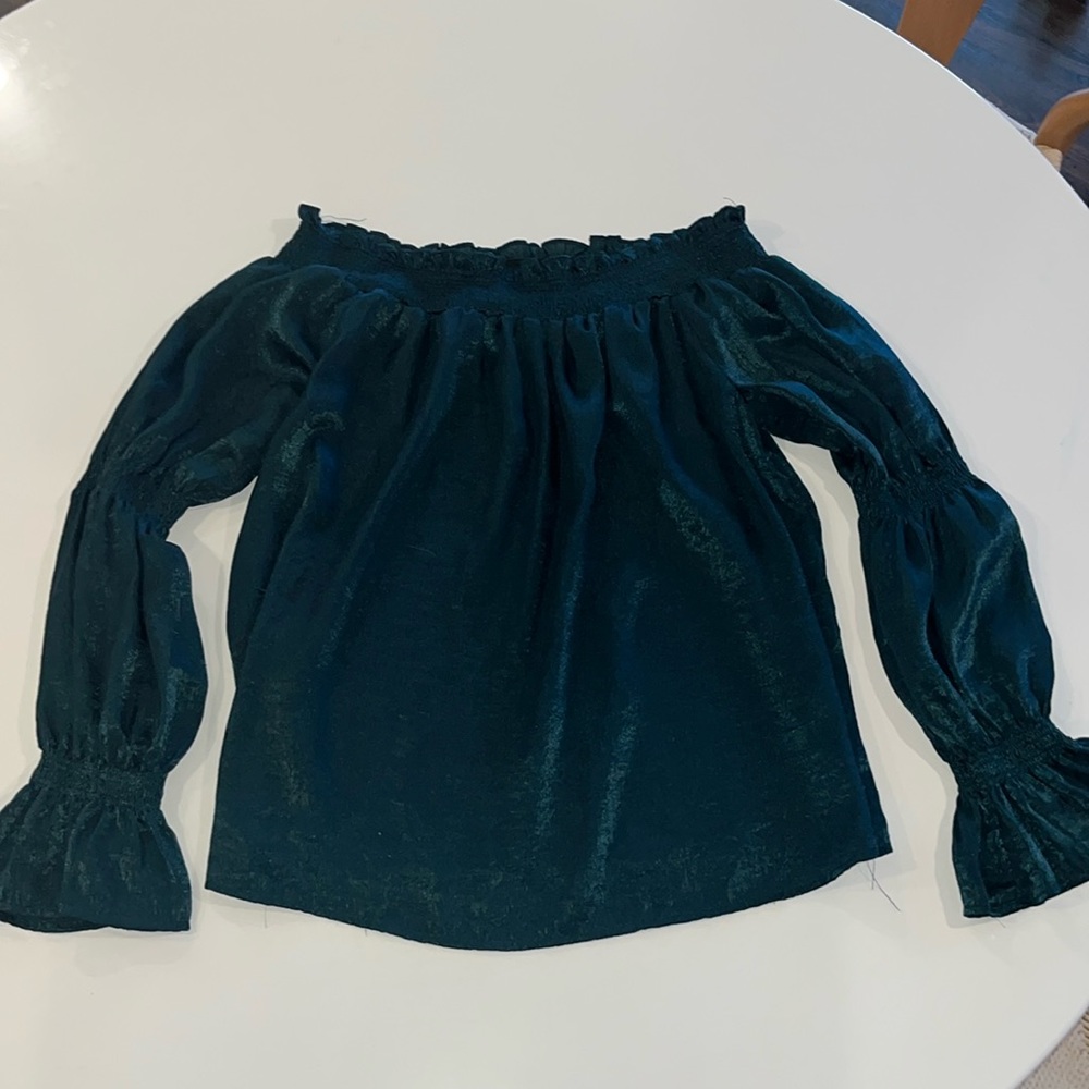 Boutique off the shoulder top.